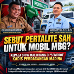 Sebut Pertalite Sah untuk Mobil MBG, Kepala SPPG Malintang Di “semprot” Kadis Perdagangan Madina