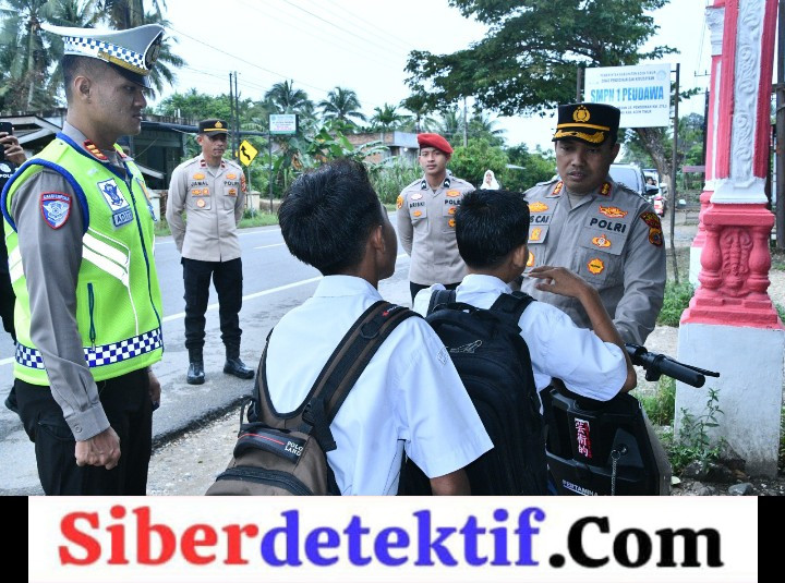 Kapolres Aceh Timur Pimpin Strong Point, Perkuat Kehadiran Polisi di Tengah Masyarakat